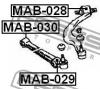 FEBEST MAB030 САЙЛЕНБЛОК ЗАДНИЙ ПРЯМОГО РЫЧАГА