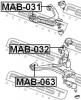 FEBEST MAB063 САЙЛЕНБЛОК ПЕРЕДНЕГО НИЖНЕГО РЫЧАГА
