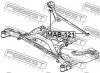 FEBEST MAB121 MAB-121_сайленблок задн.тяги/ Mitsubishi Grandis NA4W/NA8W 03-09