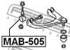 FEBEST MAB505 САЙЛЕНБЛОК ВЕРХНЕГО РЫЧАГА (MITSUBISHI GALANT E55A/E75A 1992-1996) FEBEST