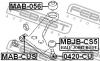 FEBEST MABCUS САЙЛЕНБЛОК ПЕРЕДНИЙ ПЕРЕДНЕГО РЫЧАГА (MITSUBISHI AIRTREK CU2W/CU4W/CU5W 2001- MITSUBISHI OUTLANDER C