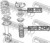 FEBEST MB003 ПОДШИПНИК ОПОРЫ ПЕРЕДНЕГО АМОРТИЗАТОРА [13]