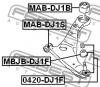 FEBEST MBJBDJ1F ПЫЛЬНИК ОПОРЫ ШАРОВОЙ НИЖНЕГО РЫЧАГА