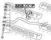 FEBEST MSBCK1F ВТУЛКА ПЕРЕДНЕГО СТАБИЛИЗАТОРА D18