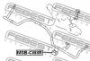 FEBEST MSBCW8R Втулка стабил. FEBEST MSB-CW8R (D20mm) MMC Outlander CW 06- задн.