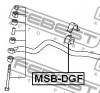 FEBEST MSB-DGF Втулка стабилизатора передняя
