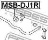 FEBEST MSBDJ1R ВТУЛКА ЗАДНЕГО СТАБИЛИЗАТОРА D19