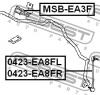 FEBEST MSBEA3F ВТУЛКА ПЕРЕДНЕГО СТАБИЛИЗАТОРА D17