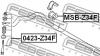 FEBEST MSB-Z34F Втулка стабилизатора