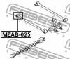 FEBEST MZAB025 Салейнтблок_рычага