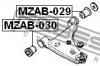 FEBEST MZAB030 САЙЛЕНБЛОК ПЕРЕДНИЙ ПЕРЕДНЕГО РЫЧАГА (MAZDA 626 GD 1988-1992) FEBEST