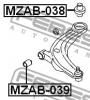 FEBEST MZAB038 САЙЛЕНБЛОК ЗАДНИЙ ПЕРЕДНЕГО РЫЧАГА
