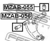 FEBEST MZAB055 САЙЛЕНБЛОК ЗАДНИЙ ПЕРЕДНЕГО РЫЧАГА