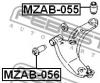 FEBEST MZAB-056 Сайлентблок переднего рычага