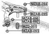 FEBEST MZAB093 САЙЛЕНБЛОК ЗАДНЕЙ БАЛКИ