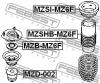FEBEST MZBMZ6F ПОДШИПНИК ОПОРЫ ПЕРЕДНЕГО АМОРТИЗАТОРА (MAZDA 6 GG 2002- MAZDA 6 WAGON GY 2002-) FEBEST