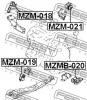 FEBEST MZM019 ПОДУШКА ДВИГАТЕЛЯ ПЕРЕДНЯЯ