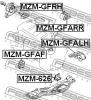 FEBEST MZMGFARR ПОДУШКА ДВИГАТЕЛЯ ЗАДНЯЯ AT