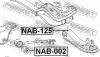 FEBEST NAB-002 Сайлентблок переднего торсиона