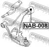 FEBEST NAB008 САЙЛЕНБЛОК ЗАДНИЙ ПЕРЕДНЕГО РЫЧАГА
