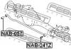 FEBEST NAB057 САЙЛЕНБЛОК ПЕРЕДНЕЙ ПОПЕРЕЧНОЙ ТЯГИ