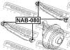 FEBEST NAB080 САЙЛЕНБЛОК ЗАДНЕГО ПОПЕРЕЧНОГО РЫЧАГА