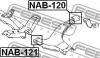 FEBEST NAB-120 Сайлентблок переднего рычага