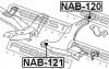 FEBEST NAB121 САЙЛЕНБЛОК ПЕРЕДНИЙ ПЕРЕДНЕГО РЫЧАГА