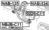 FEBEST NAB-134 Сайлентблок переднего рычага