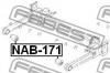 FEBEST NAB-171 Сайлентблок задней балки