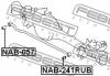 FEBEST NAB241RUB САЙЛЕНБЛОК ЗАДНЕГО ПОПЕРЕЧНОГО РЫЧАГА