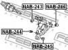 FEBEST NAB244 САЙЛЕНБЛОК ЗАДНЕЙ ЦАПФЫ