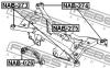 FEBEST NAB273 САЙЛЕНБЛОК ЗАДНЕЙ БАЛКИ (NISSAN MAXIMA CEFIRO A32 1994-2000 NISSAN PRESAGE U30 1998-2003 NISSAN PRES