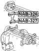 FEBEST NAB-327 Сайлентблок верхнего рычага