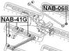 FEBEST NAB41G С/блок FEBEST NAB41G Terrano/Patrol задн.прод тяги