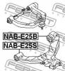 FEBEST NAB-E25B Сайлентблок задний переднего нижнего рычага