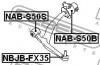 FEBEST NABS50S САЙЛЕНБЛОК ПЕРЕДНИЙ ПЕРЕДНЕГО РЫЧАГА (NISSAN INFINITI FX35/FX45 S50 2002-) FEBEST