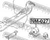 FEBEST NM027 ПОДУШКА ДВИГАТЕЛЯ ЛЕВАЯ MT