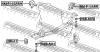 FEBEST NMP10ARR ПОДУШКА ДВИГАТЕЛЯ ЗАДНЯЯ AT