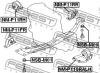 FEBEST NMP11SRALH ПОДУШКА ДВИГАТЕЛЯ ЛЕВАЯ AT