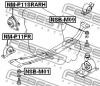 FEBEST NMP11SRARH ПОДУШКА ДВИГАТЕЛЯ ПРАВАЯ AT/CVT
