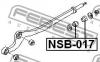 FEBEST NSB017 ВТУЛКА РЫЧАГА ЗАДНЯЯ (NISSAN PATROL (GR) Y61 2000- NISSAN PATROL SAFARI Y60 1987-1997 NISSAN PATROL