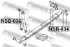 FEBEST NSB034 ВТУЛКА ЗАДНЕЙ РЕССОРЫ ЗАДНЯЯ