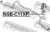 FEBEST NSBC11XF ВТУЛКА ПЕРЕДНЕГО СТАБИЛИЗАТОРА D22 (NISSAN TIIDA C11 2005-) FEBEST