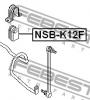 FEBEST NSBK12F ВТУЛКА ПЕРЕДНЕГО СТАБИЛИЗАТОРА D26.5