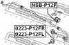 FEBEST NSBP12F ВТУЛКА ПЕРЕДНЕГО СТАБИЛИЗАТОРА D25 (NISSAN PRIMERA P12 2001-) FEBEST