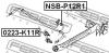 FEBEST NSBP12R1 ВТУЛКА ЗАДНЕГО СТАБИЛИЗАТОРА D20