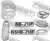 FEBEST NSHBJ10F ПЫЛЬНИК ПЕРЕДНЕГО АМОРТИЗАТОРА (NISSAN DUALIS JAPAN (J10) 2007- NISSAN QASHQAI J10F 2006- NISSAN ROG