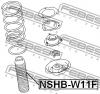 FEBEST NSHBW11F ПЫЛЬНИК ПЕРЕДНЕГО АМОРТИЗАТОРА