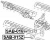 FEBEST SAB-015Z Сайлентблок задней цапфы плавающий